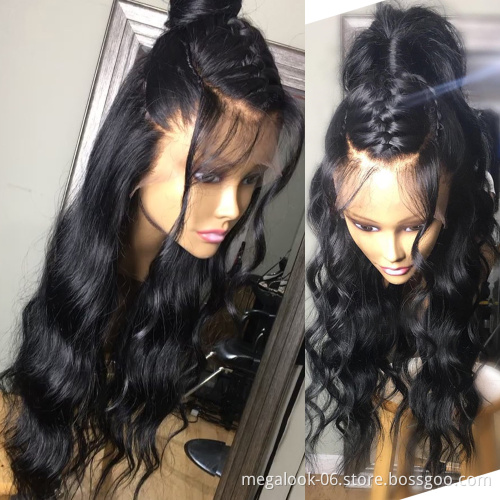 2020 Hot Selling Wholesale Free Shipping Cuticle Aligned Unprocessed Brazilian Hair Virgin Human Hair Full Lace Wigs
